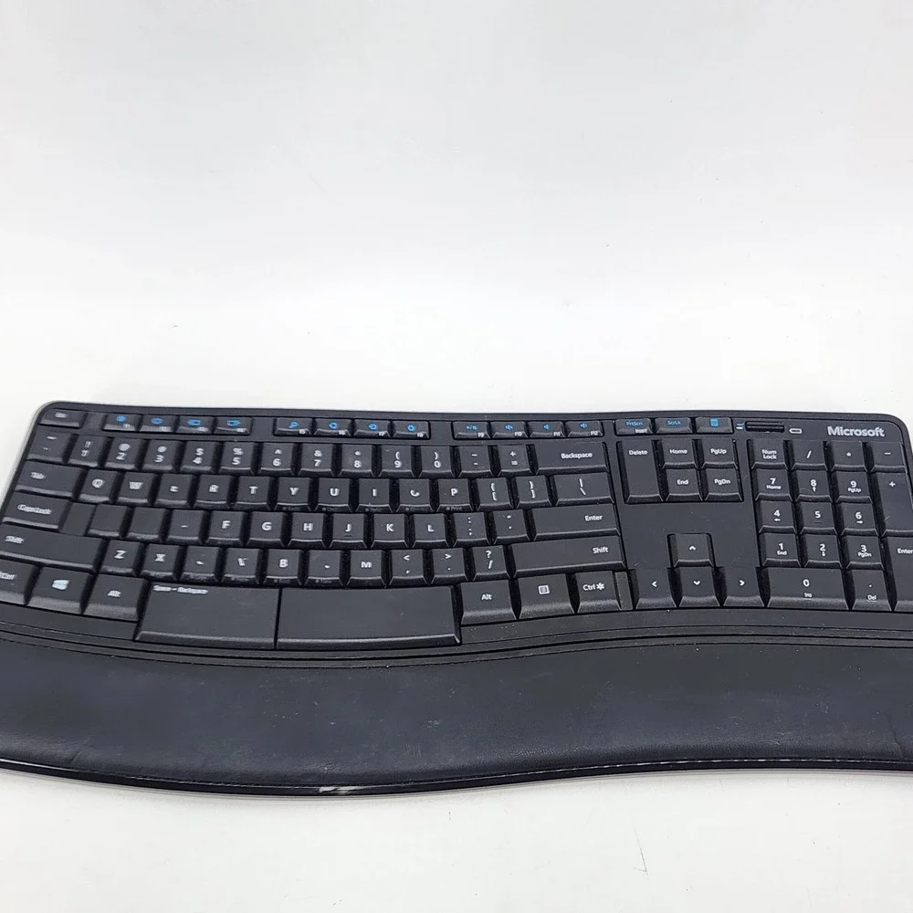 Microsoft Sculpt Ergonomic Keyboard Model 1773 Wireless No Dongle‎ Tested